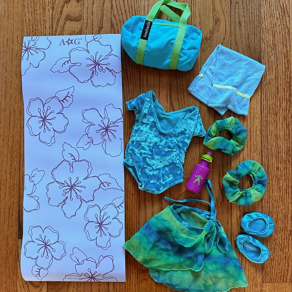 American Girl Yoga Set